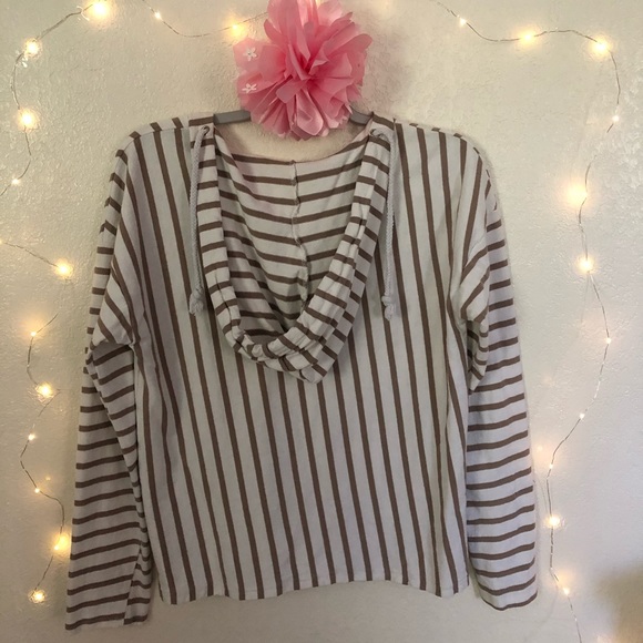 Striped Poncho - Picture 2 of 3